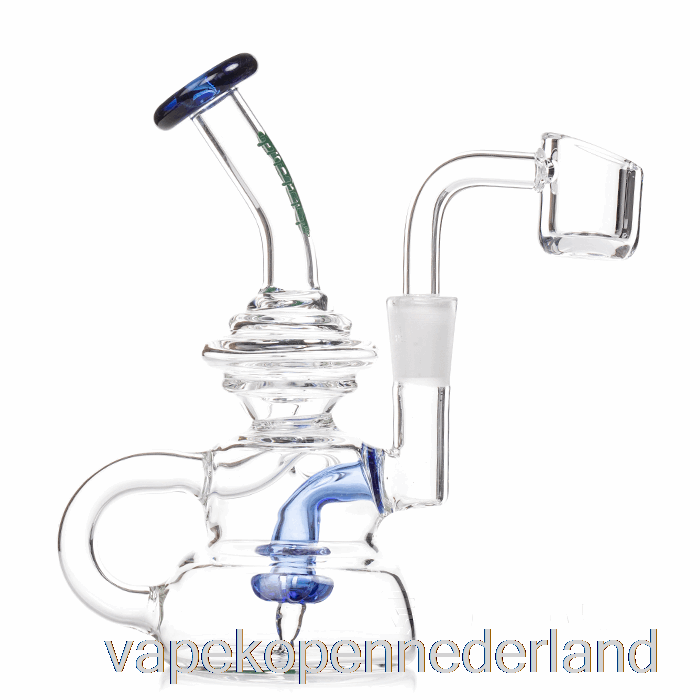 Vape Nederland Ooze Flood Mini Dab Rig Ultra Marine (helder/blauw)